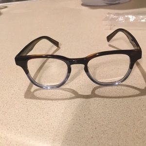 Warby Parker Coley glasses in Eastern Bluebird